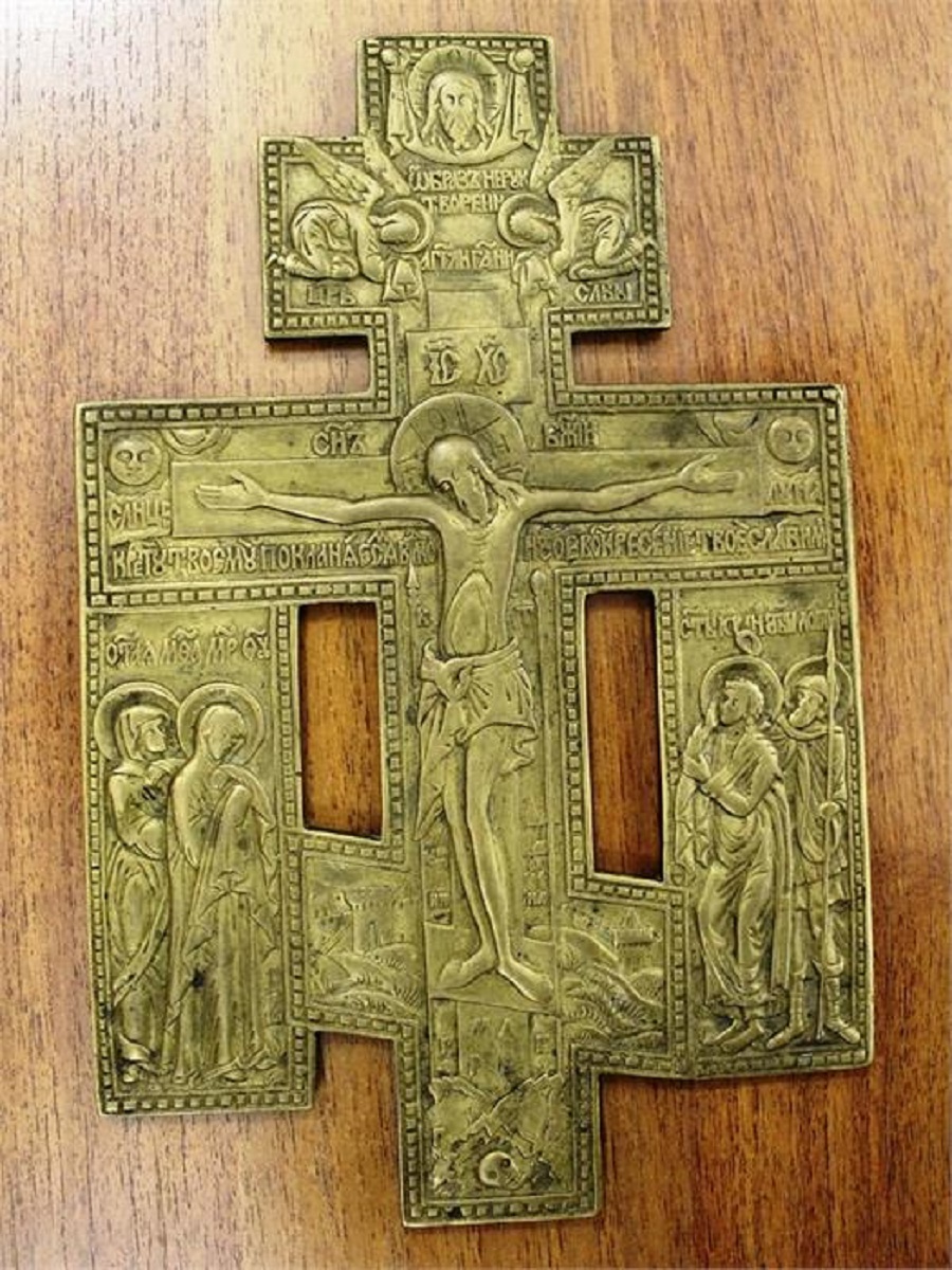 Крест поморского литья