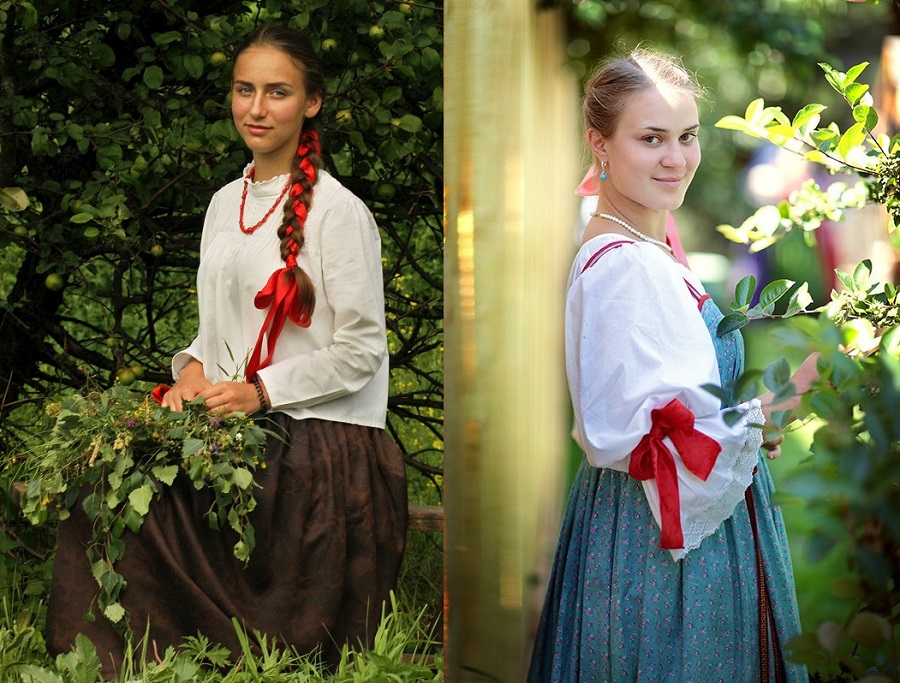 Одежда для участниц проекта «Петровские смотрины» от «Varvara»