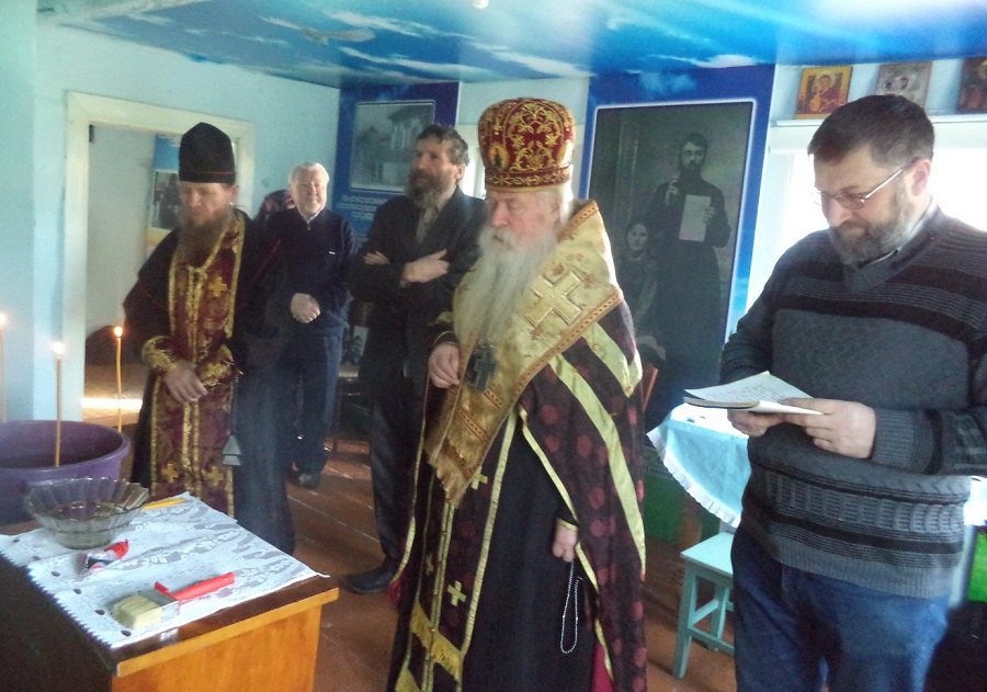 Молебен в музее памяти священномученика Афанасия Тарбагатайского