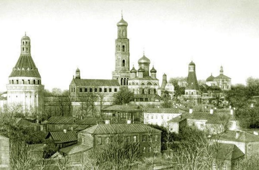 Симонов монастырь, в котором будущий патриарх Иосиф был архимандритом