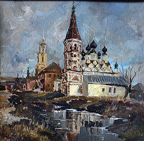 Картина с экспозиции Алёны Бокаревой