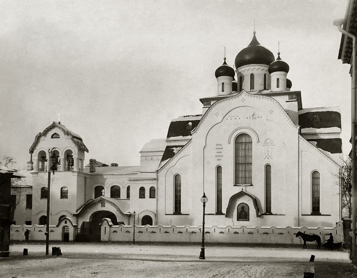 Храм Знамения Пресвятой Богородицы в г. Санкт-Петербурге, фото 1907 года, ИИМК РАН