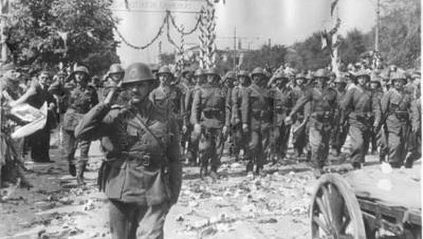 Румынские войска в Кишиневе, июнь 1941 г. 