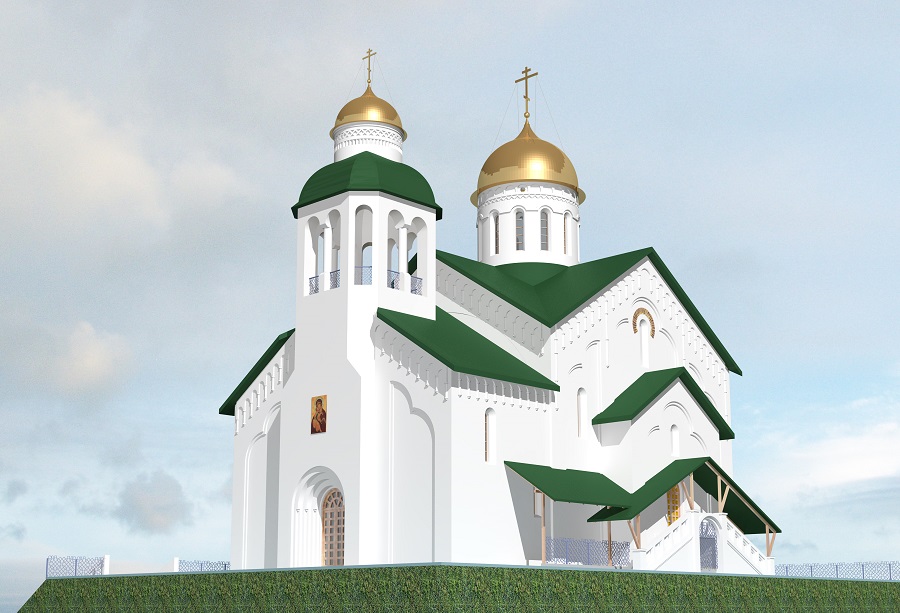 Храм РПсЦ в Красноярске будет построен в новгородском стиле