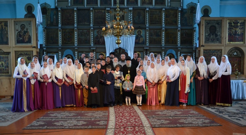 Участники первого всеукраинского съезда старообрядческих воскресных школ