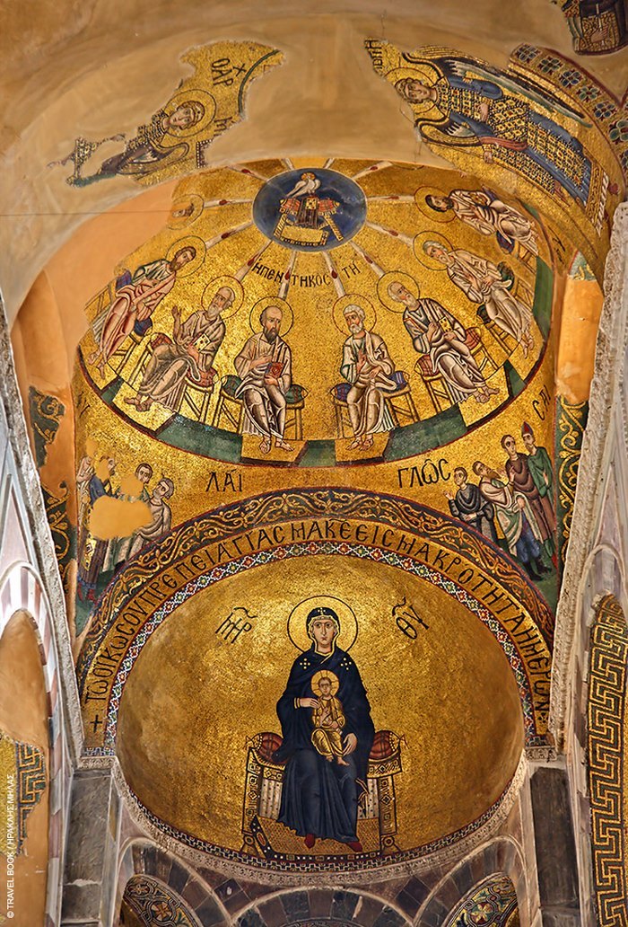 Мозаичное изображение «Сошествие святого Духа на апостолов», Софийский собор в Константинополе