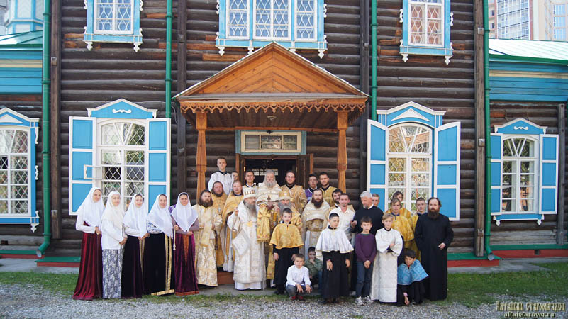 Престольный праздник в Томской старообрядческой общине