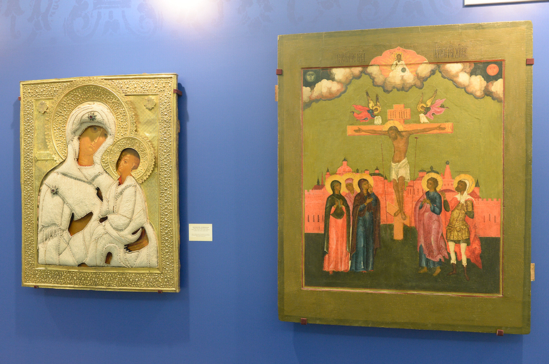 Экспозиция «Православные чудотворные иконы — заступники небесные»