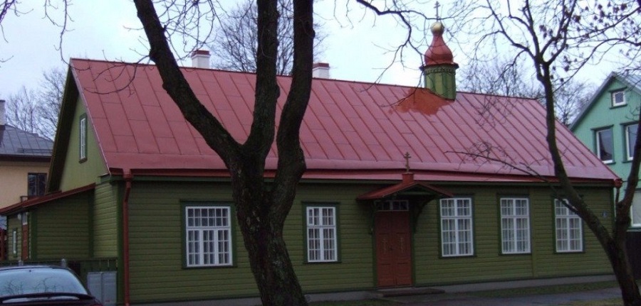 Старообрядческий молельный дом в таллинском районе Кристийне