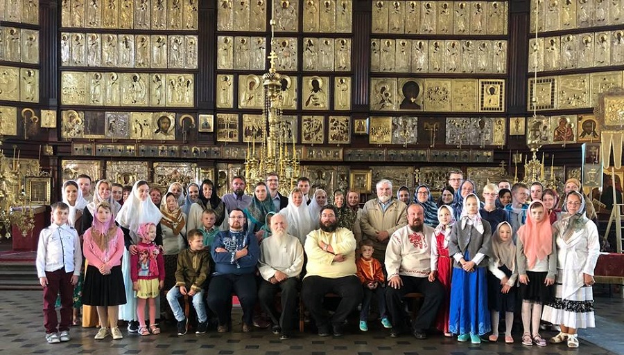 Детская Воскресная школа Вильнюсской старообрядческой общины в РГСО, июнь 2018 года