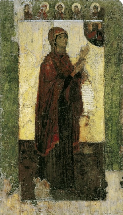 Боголюбская икона Божией Матери, XII век, Владимиро-Суздальский музей-заповедник, Владимир