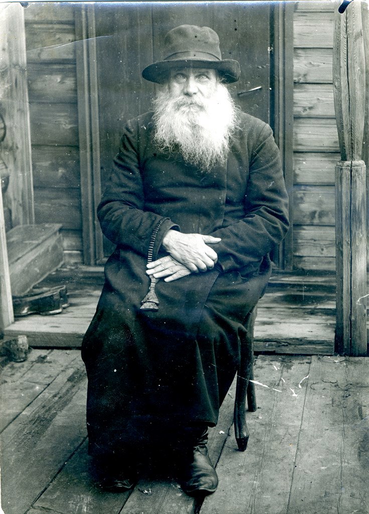 Старик-старовер. Нижний Тагил. 1923 год. Фото из Фондов ГАСО
