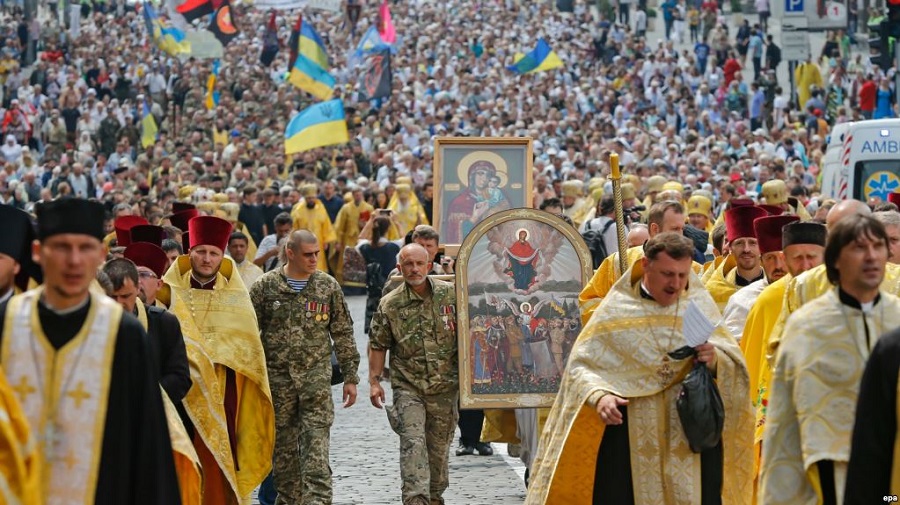 Украинская церковь киевского патриархата — одна из трех православных структур на Украине