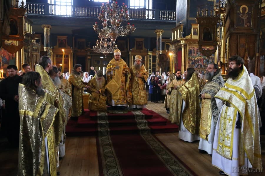 Поставление во епископы священноинока Андрея