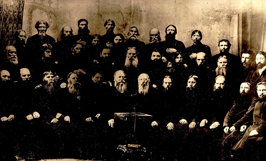 Наставники поморских общин Урала и Зауралья на Соборе в Кургане. Фото примерно 1914 года