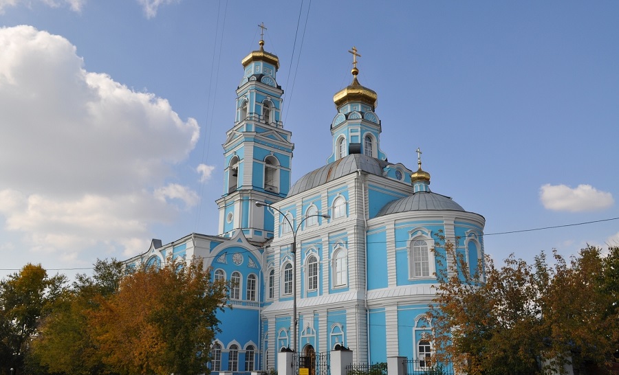Екатеринбургский храм Вознесения Господня РПЦ, известный также как «храм на Вознесенской горке»