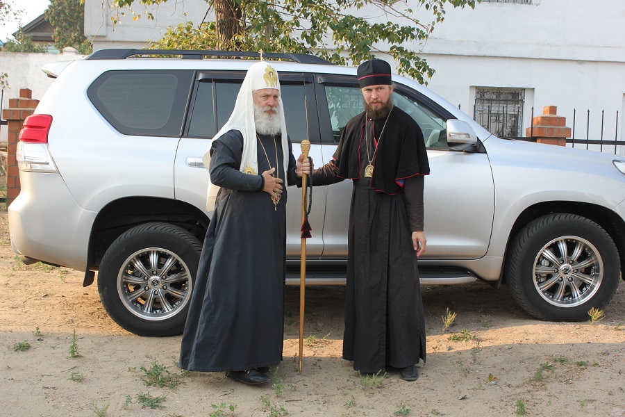 Патриарх Александр (Калинин) и Митрополит Сергий (Попков)