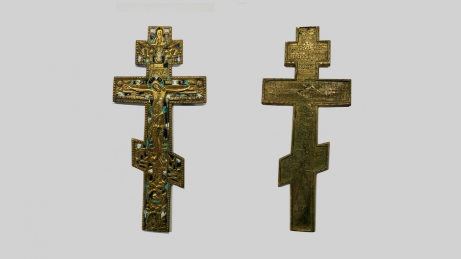 Старообрядческий крест XIX века