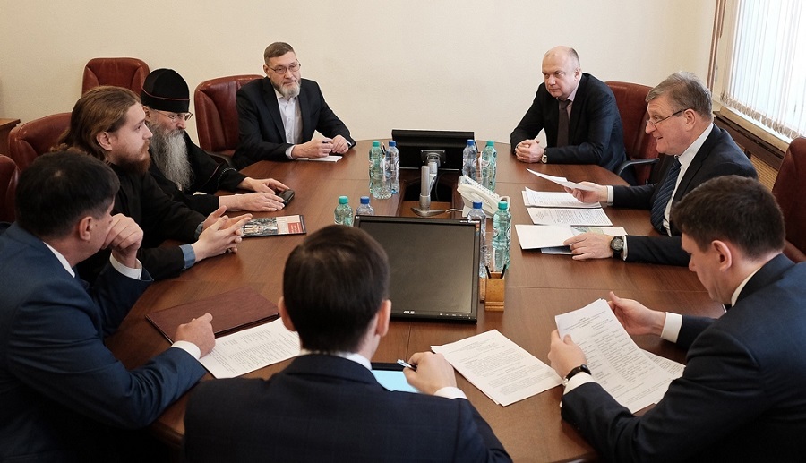 Встреча с губернатором Кировской области И.В. Васильевым, 21 декабря 2018 года