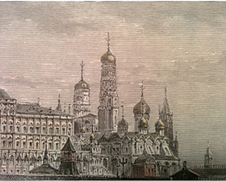 Старинное фото Москвы
