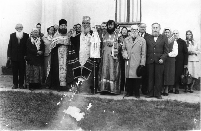 С группой старообрядцев, г. Кишинёв   