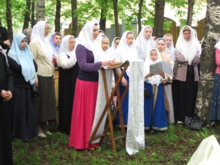 Старообрядческие паломники на Тверской земле