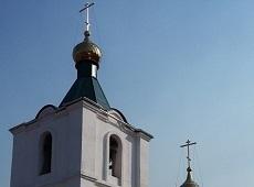 Новопостроенный древлеправославный храм. Нижний Саянтуй