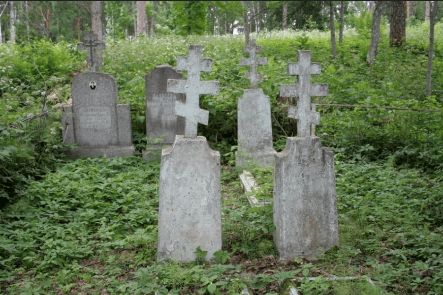 Кладбище староверов в Польше